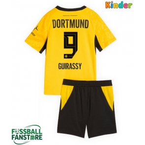 Borussia Dortmund Serhou Guirassy #9 Replik Heimtrikot Kinder 2026-27 Kurzarm (+ Kurze Hosen)